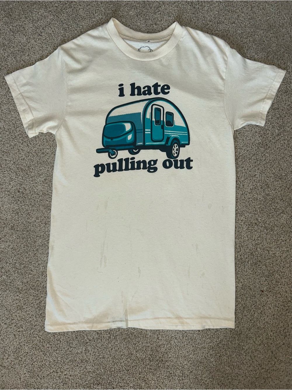 NEW Danny Duncan Camper Camping Funny Short Sleeve Tee Sz S
